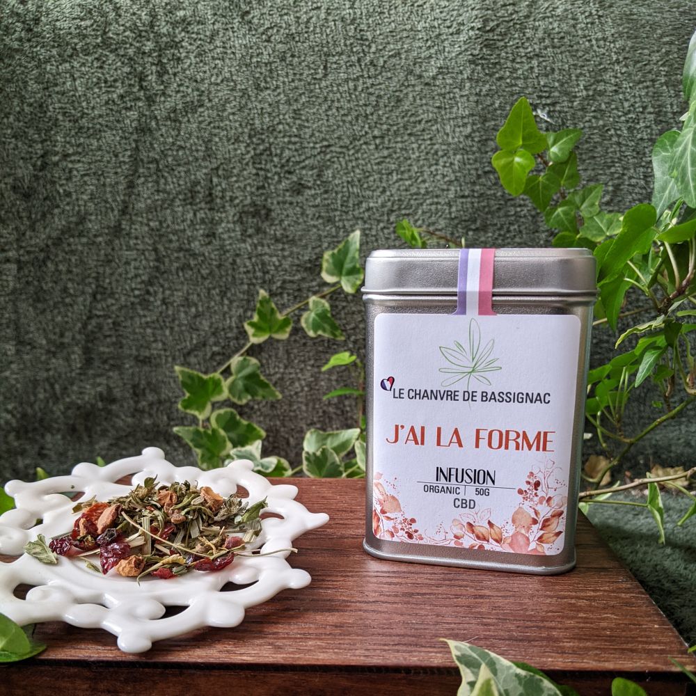 Infusion Le Chanvre de Bassignac 50gr n°3 - j'ai la forme
