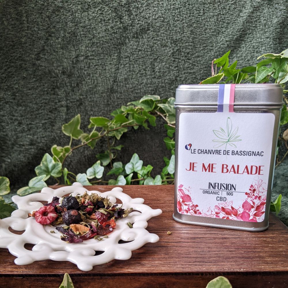 Infusion Le Chanvre de Bassignac 50gr n°7 - je me balade