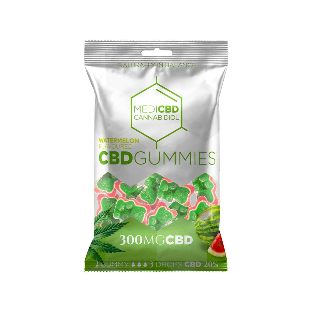 MediCBD Gummy Bear 300mg Water melon