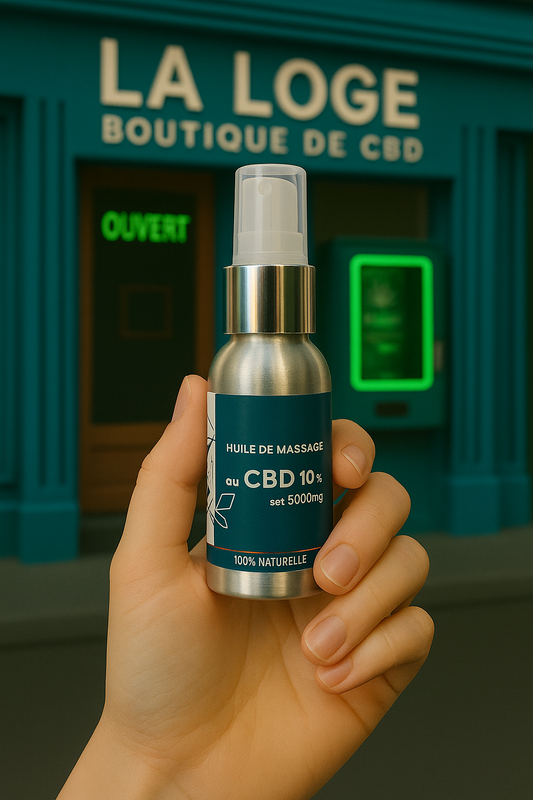 Huile de massage CBD 10 % Bulle de Nuage